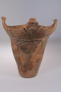道仏遺跡で出土した土器の写真