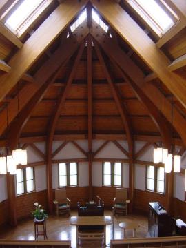 教会内部の写真