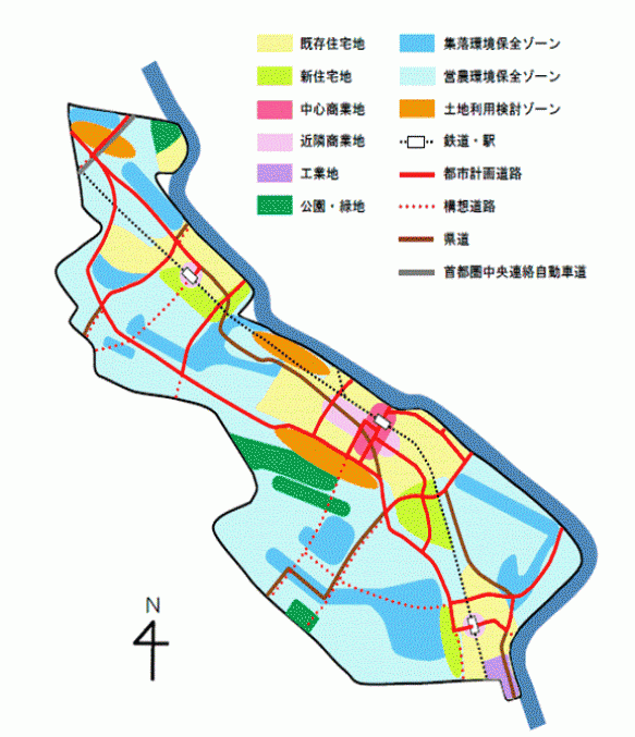 土地利用構想図の詳細画像