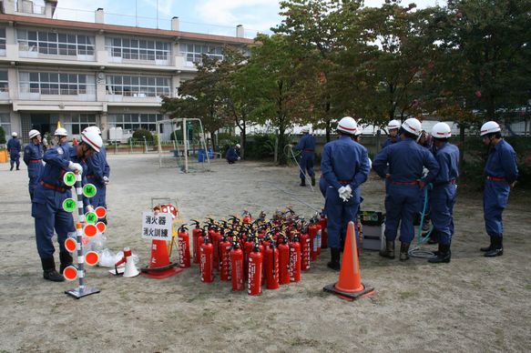 防災訓練の様子1