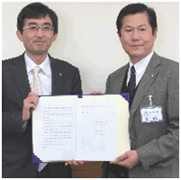 庄司町長と城川校長