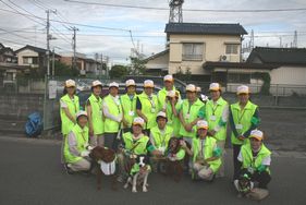 須賀島地区自主防犯会集合写真