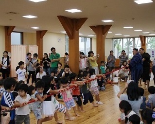 力士交流会の様子の写真です