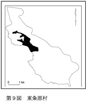第9図　東粂原村の画像