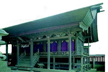 五社神社本殿の写真