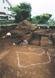 遺跡の写真　住居跡