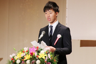 成人式実行委員長の挨拶