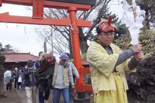 10時に五社神社をスタート