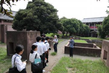 笠原小学校見学の様子の写真3