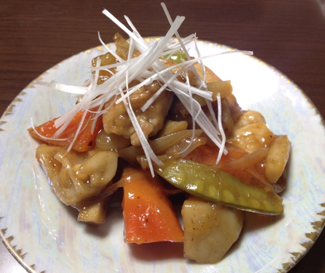 鶏肉と根菜の甘酢あん 埼玉県宮代町公式ホームページ