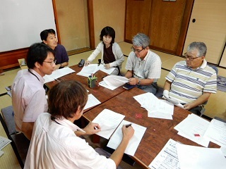 話し合いの様子