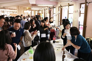 歓談の様子