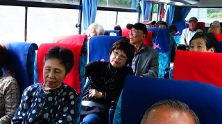 バスの様子の写真