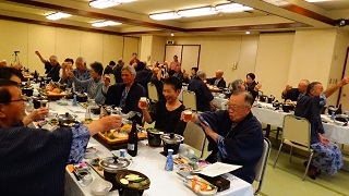 乾杯の写真