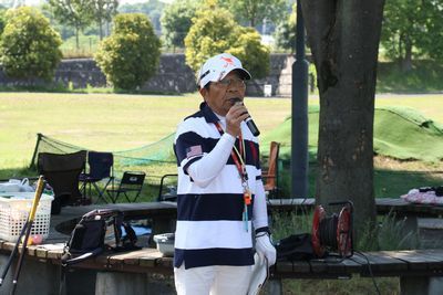 グラウンドゴルフ協会会長あいさつ