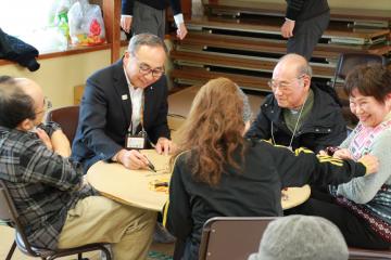 古利根・駅西口の話し合いの風景