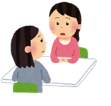 相談風景イラスト