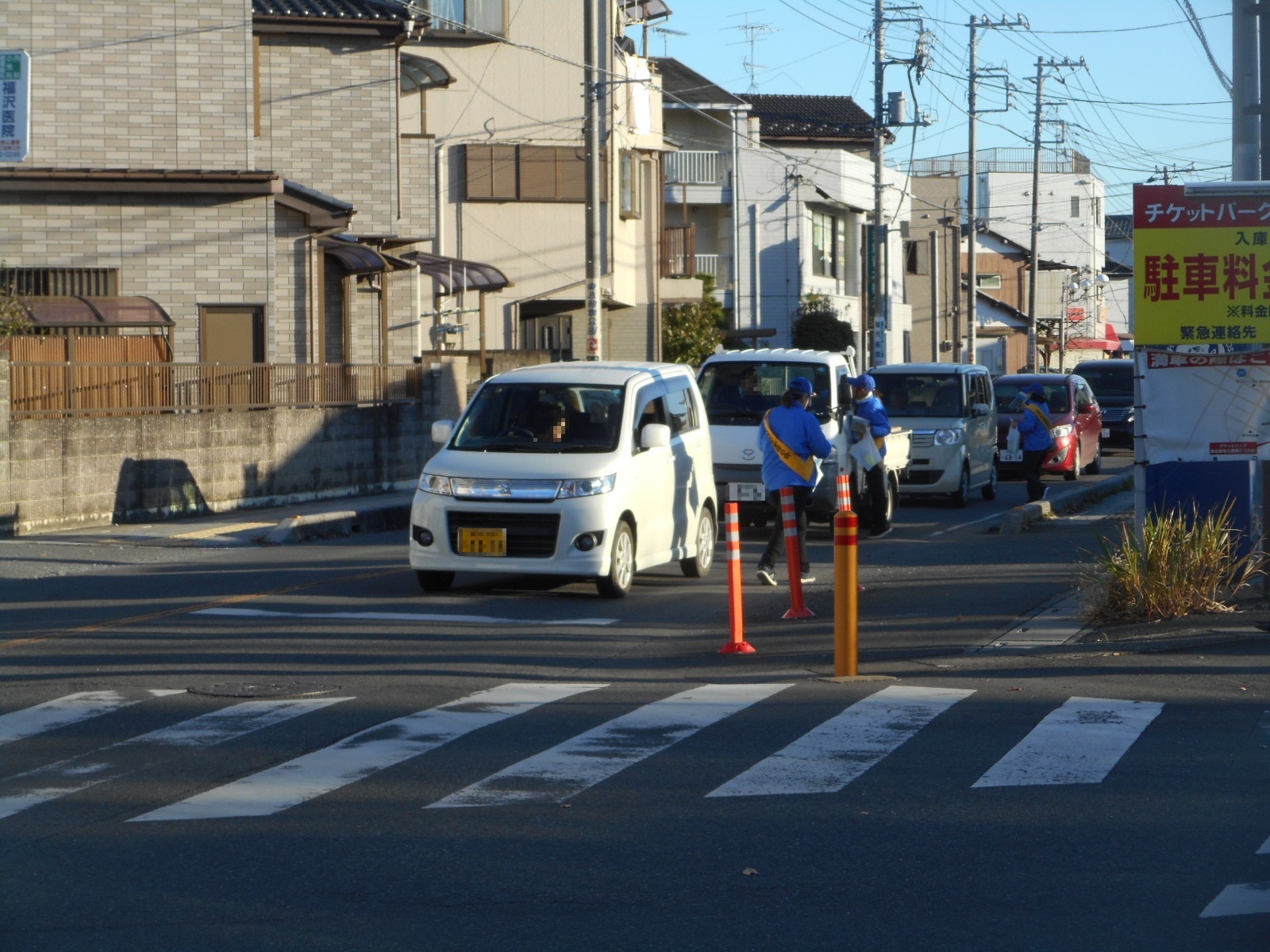 街頭キャンペーンの様子