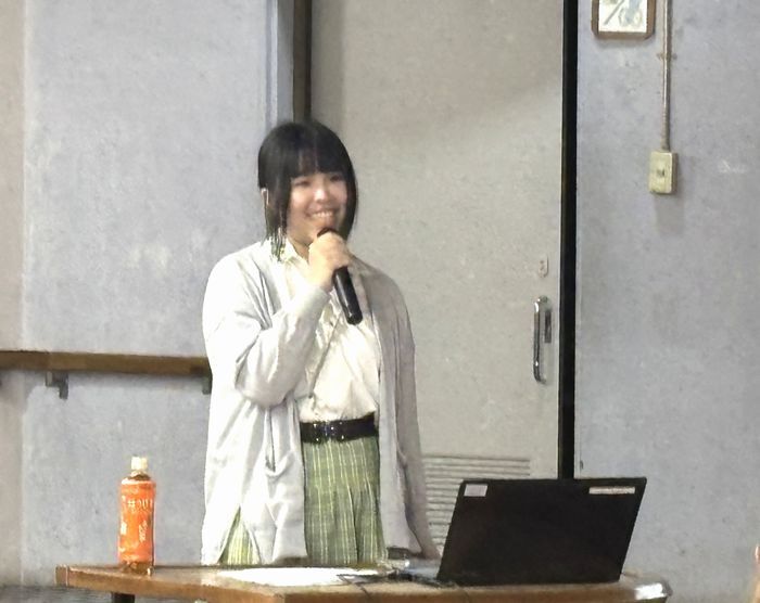 お話するありすさん