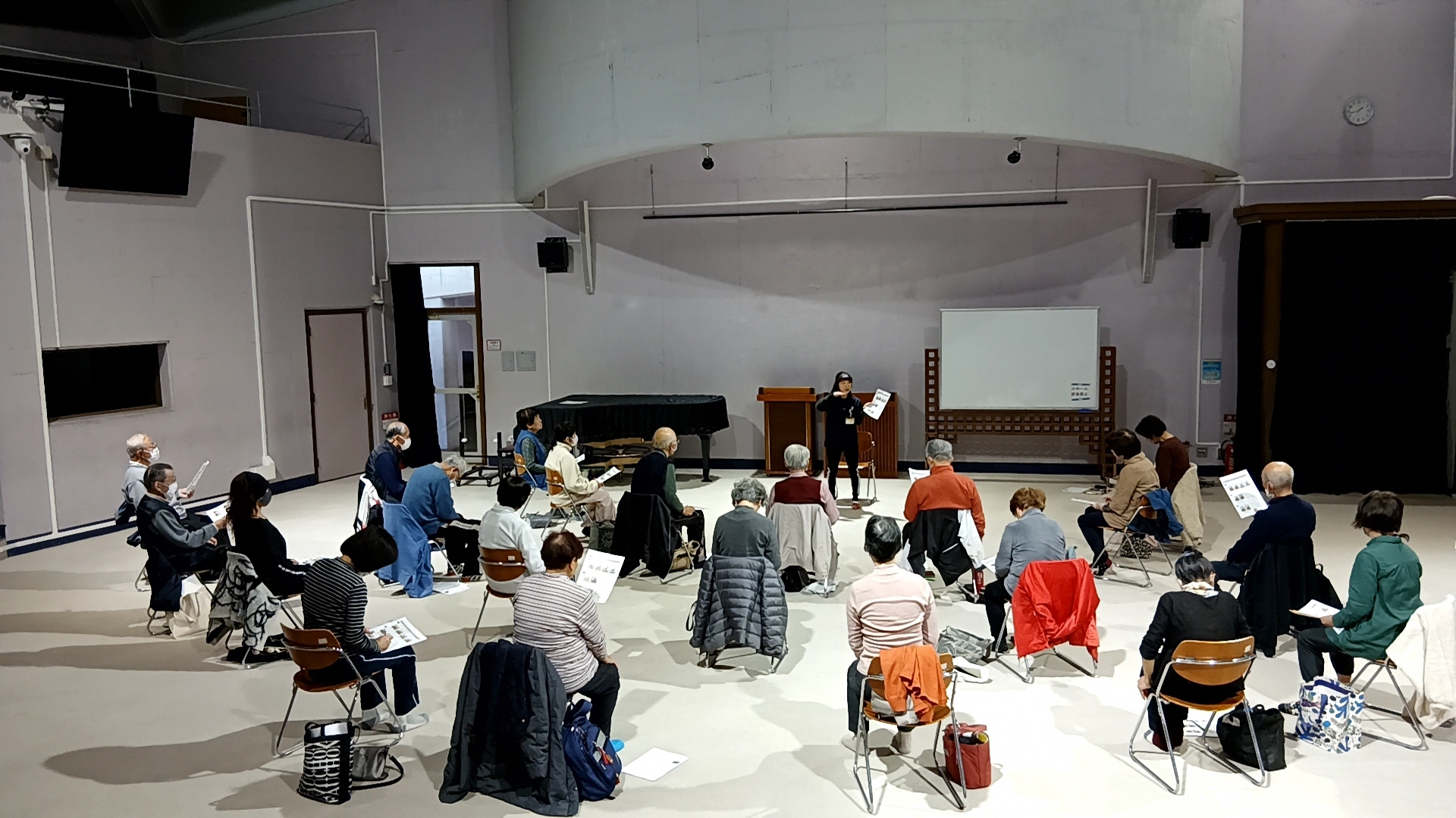 ショートサーキットトレーニングを学ぶ皆さん