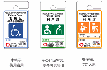 利用証の画像