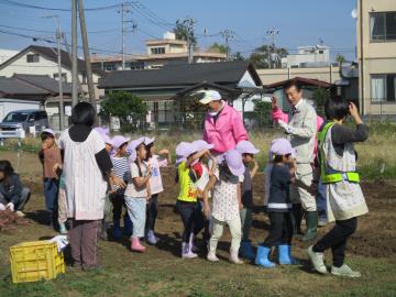 園に帰ります