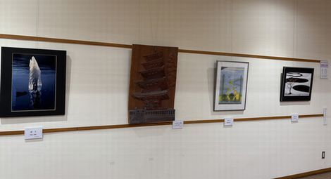 会員4人展 展示