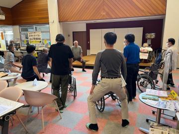 介助方法の様子