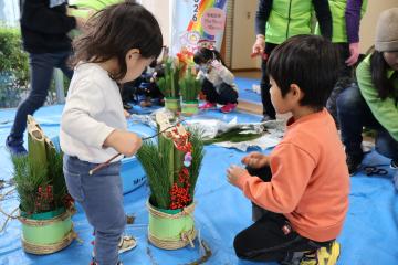 ミニ門松づくり(3)