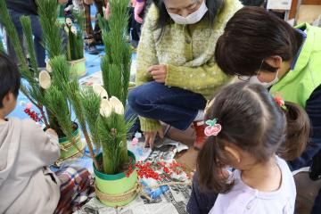 ミニ門松づくり(4)