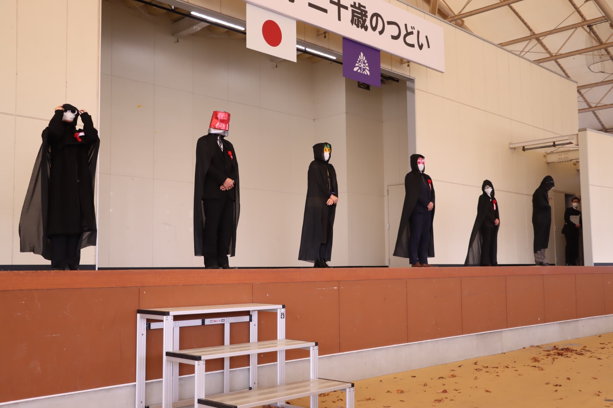 恩師登場イベントの様子1