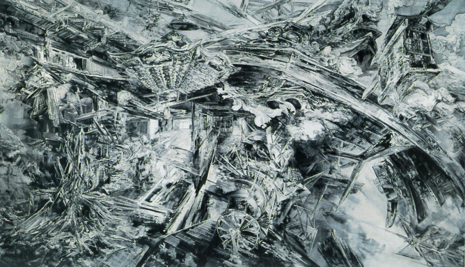 藤森哲さんの絵画作品