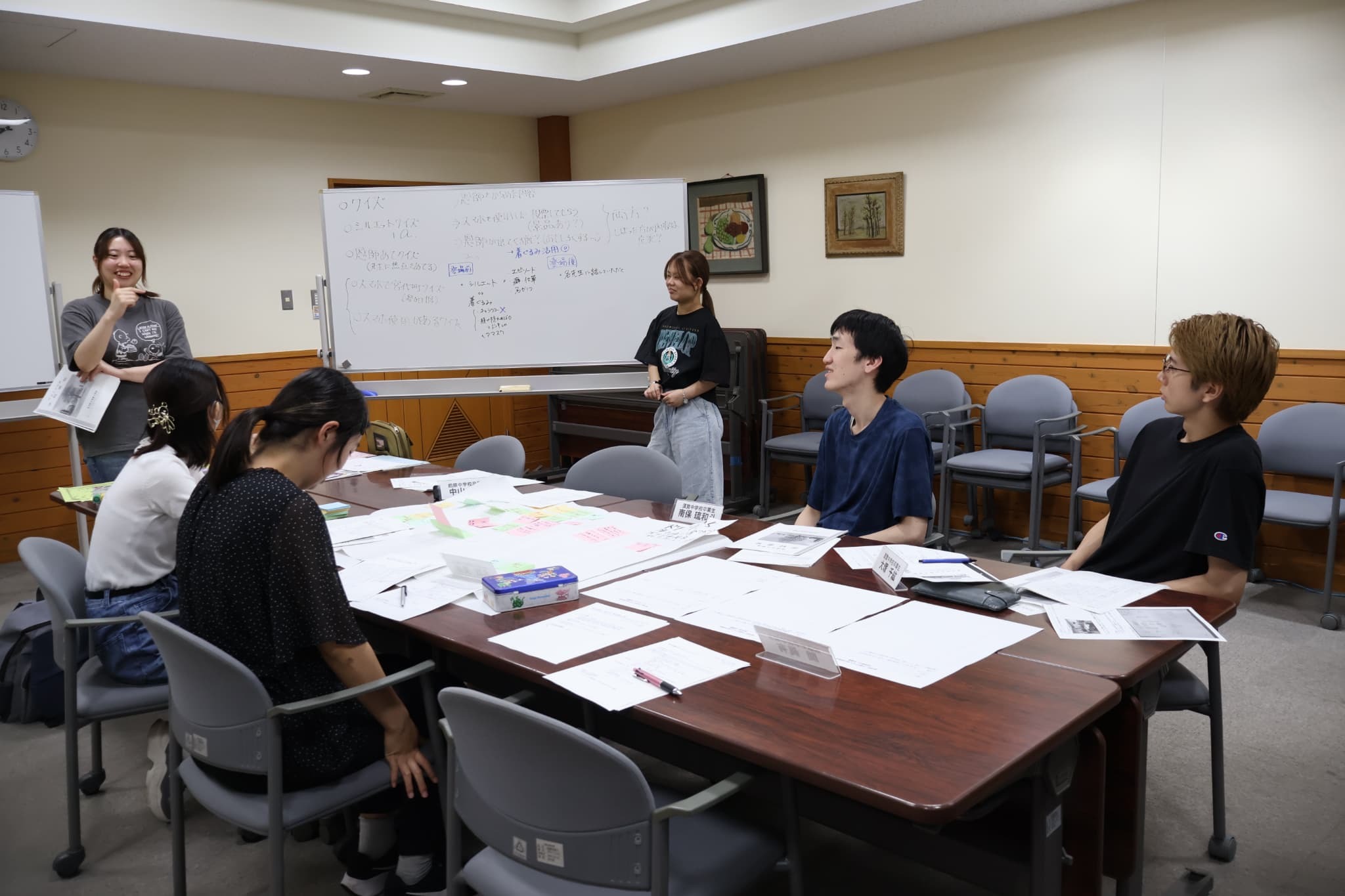 昨年度の二十歳のつどい実行委員会の様子1