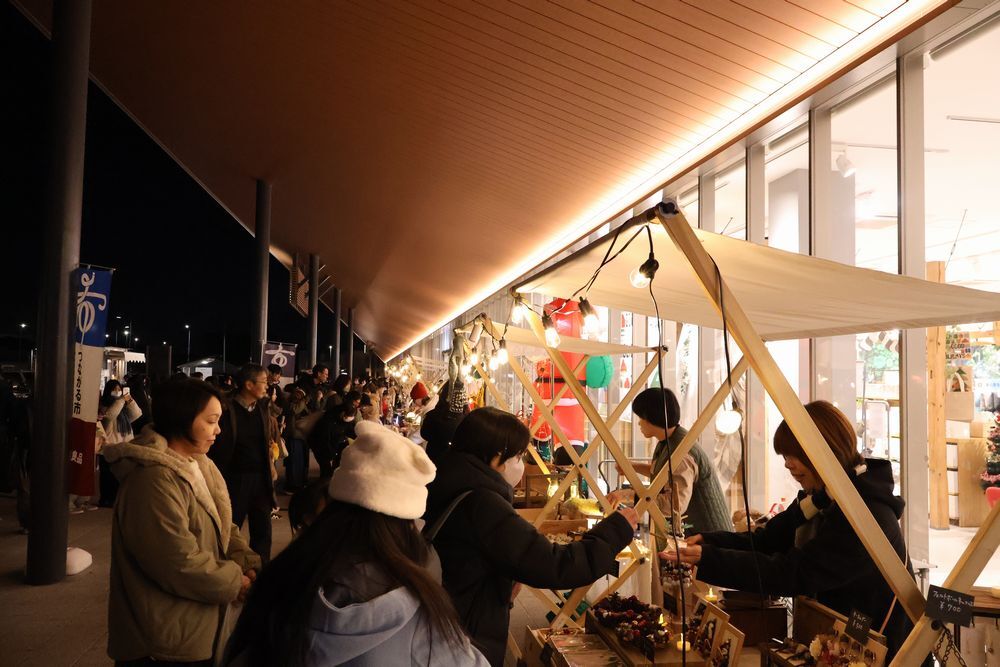 クリスマスマーケットの様子