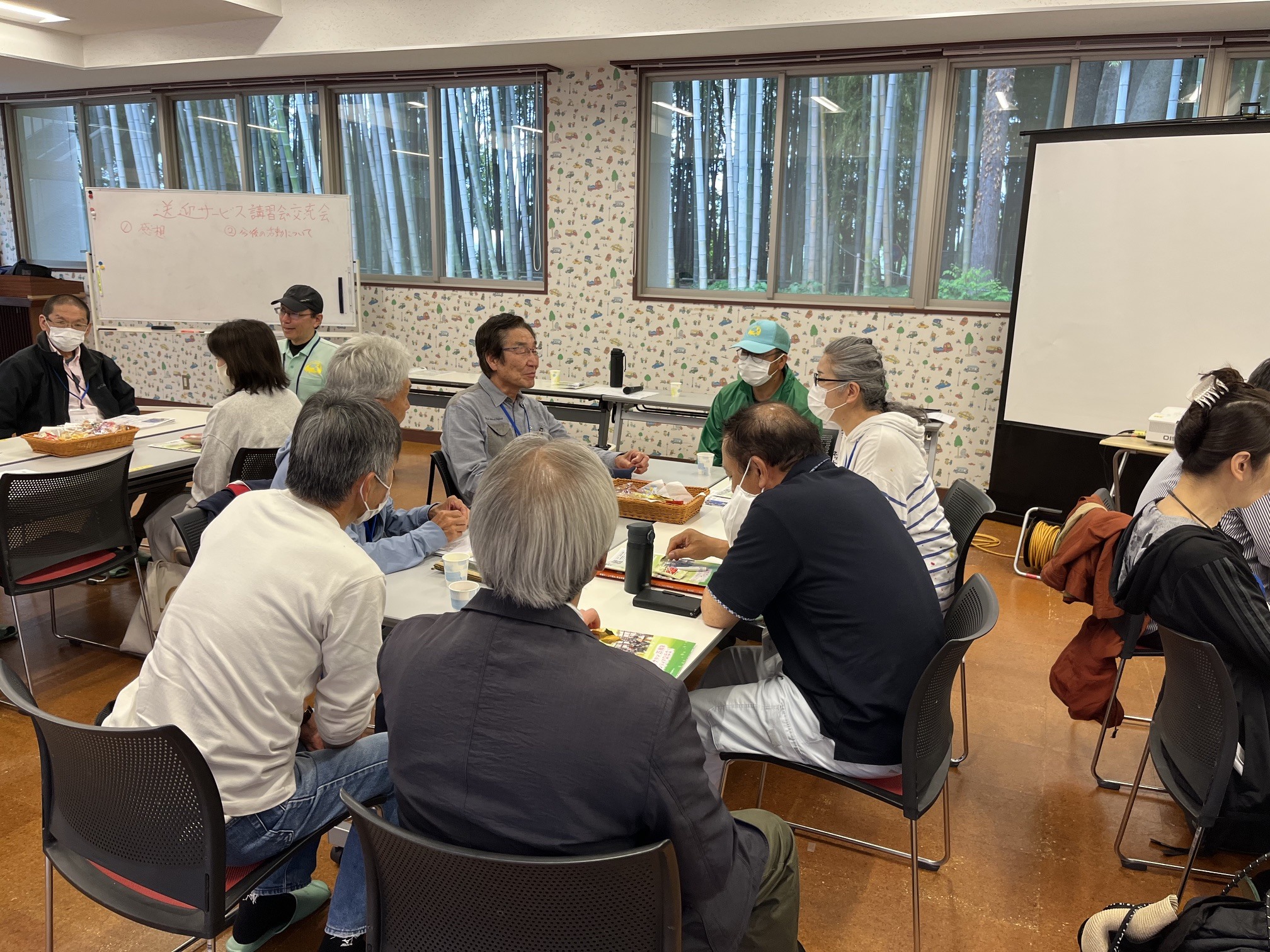 おしゃべり会の様子