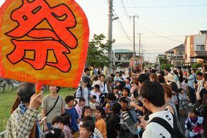 山車の巡行
