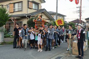 神輿の巡行