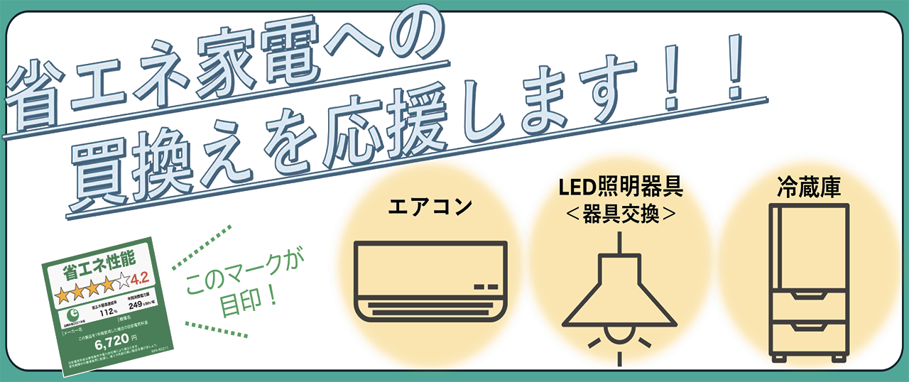 省エネ家電買換え促進