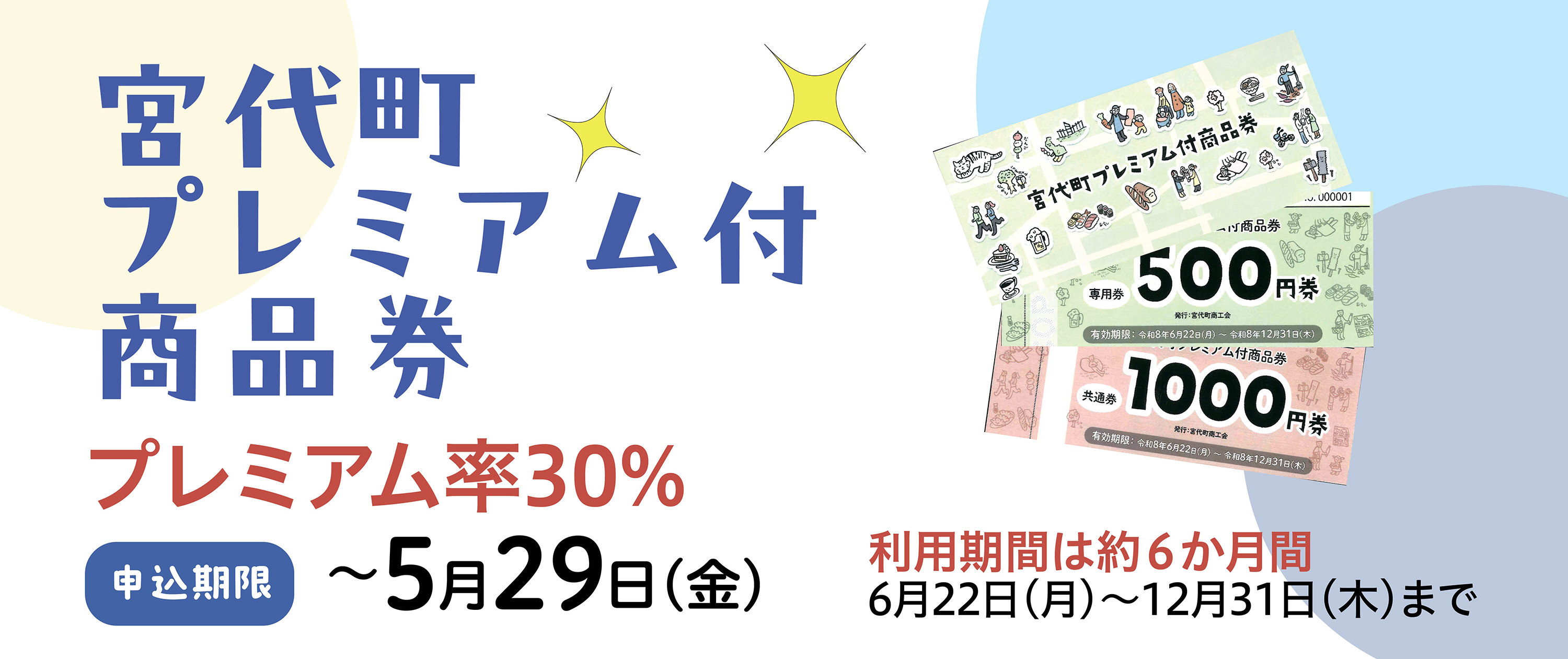 プレミアム付商品券
